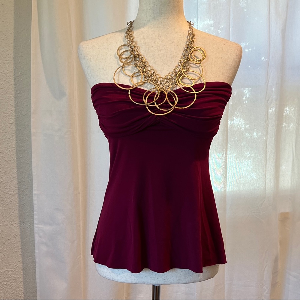 Arden B Burgundy Camisole